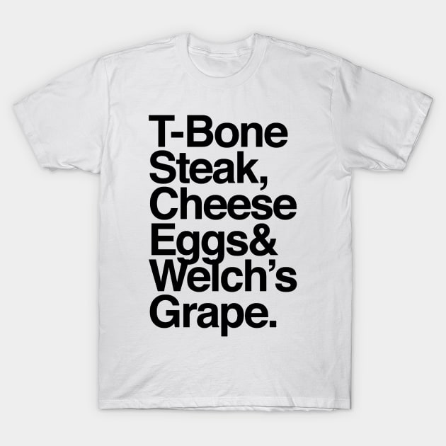 Simple Design || T-Bone Steak T-Shirt by Phenom Palace